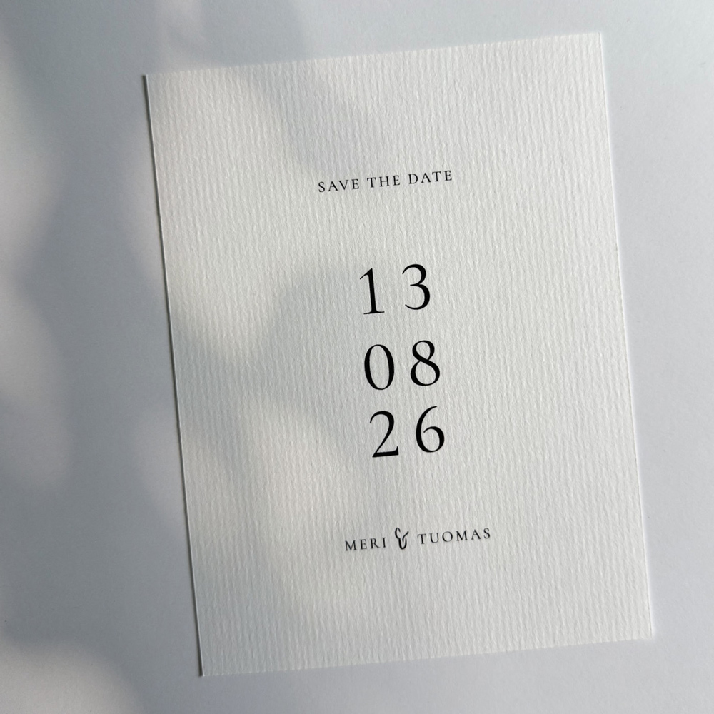 Save the Date -malli 4