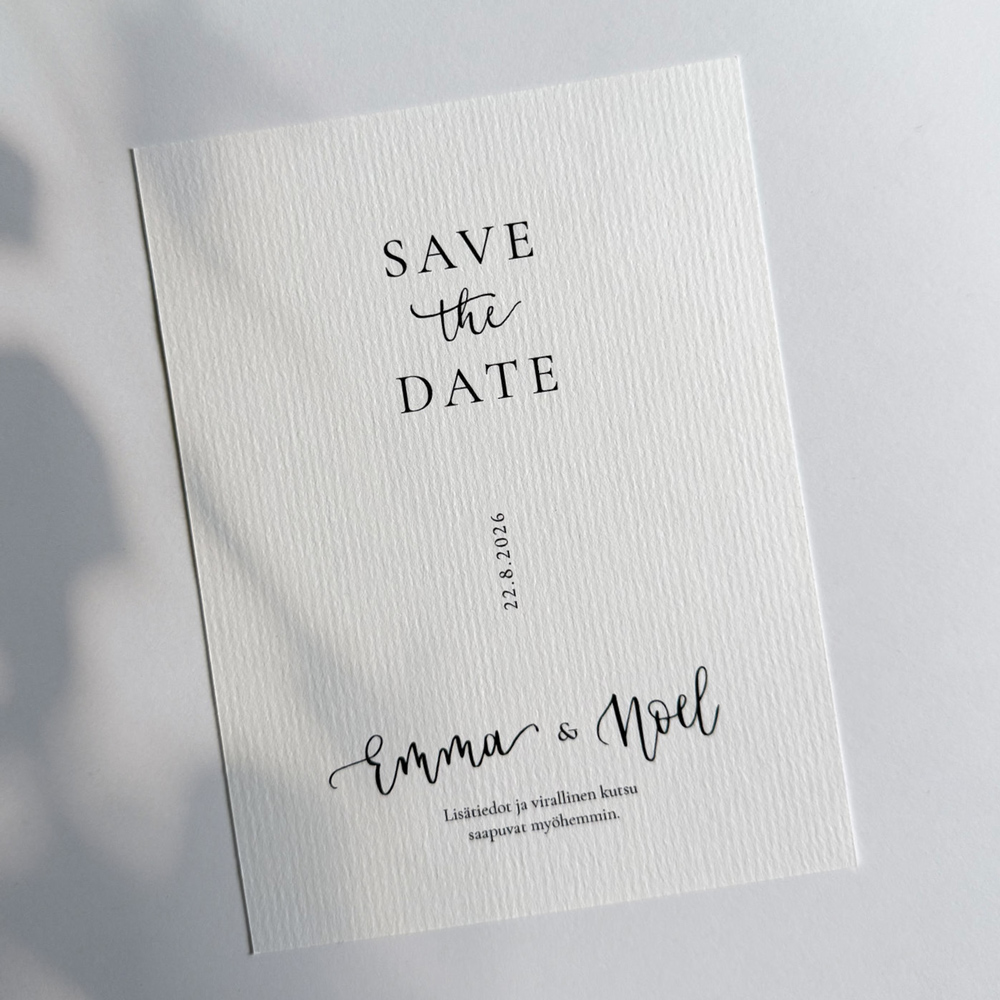 Save the Date -malli 5